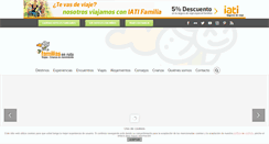 Desktop Screenshot of familiasenruta.com